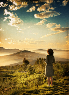 “Octavia e a neboa do atardecer” 